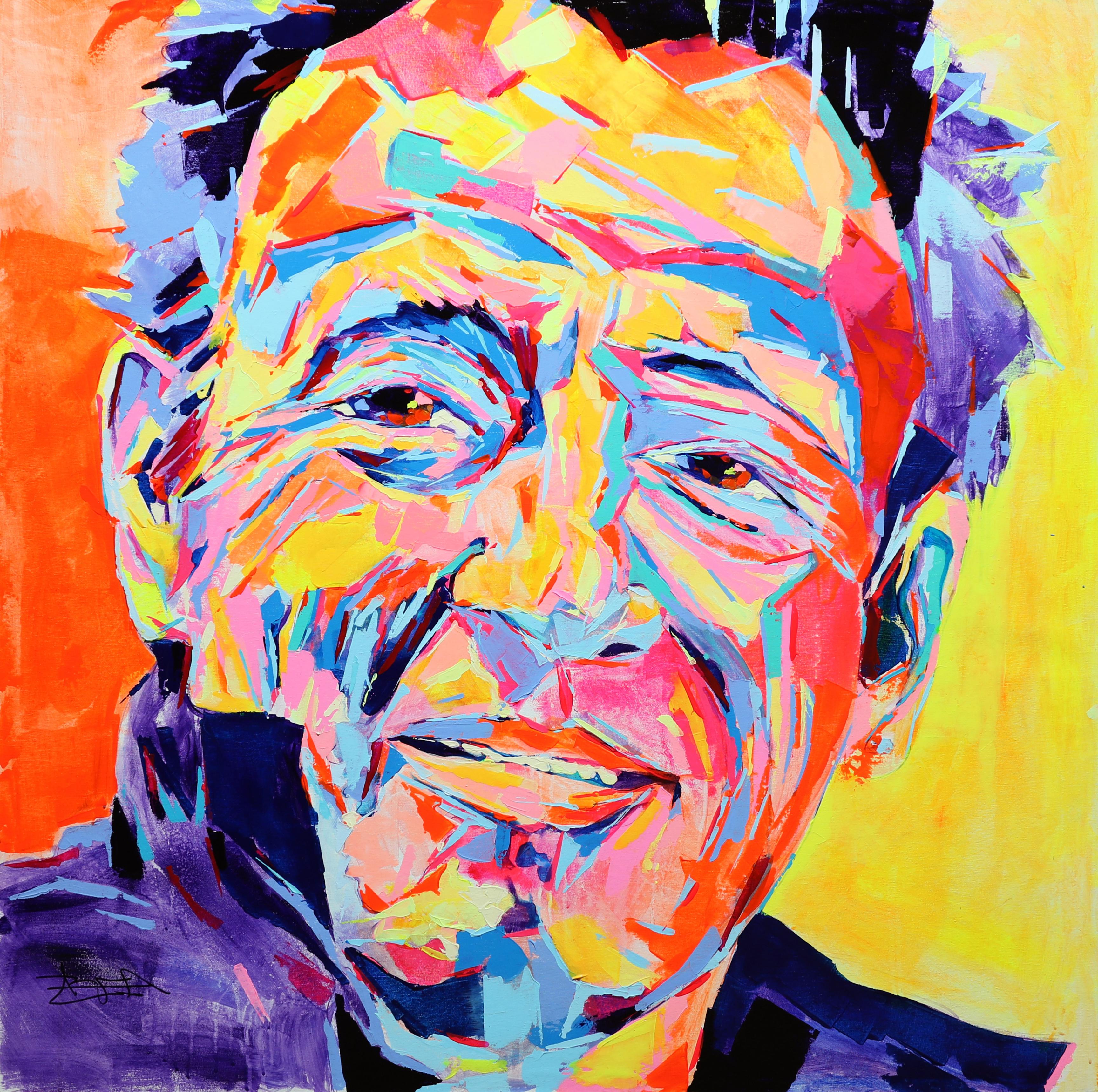 Federico Lopez Still-Life Painting - Bruce Springsteen
