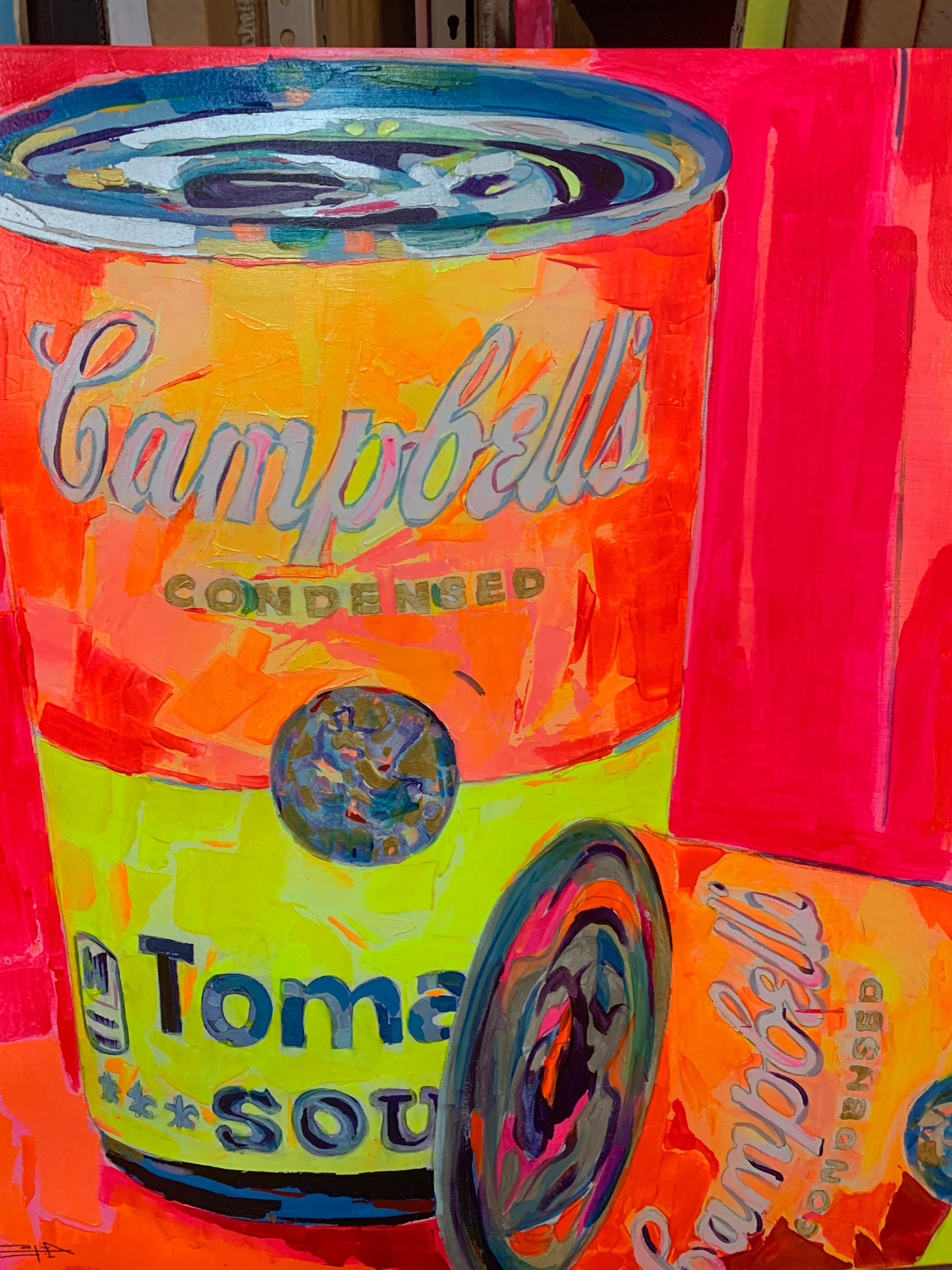 Campbell's Soup Can - Painting by Federico Lopez