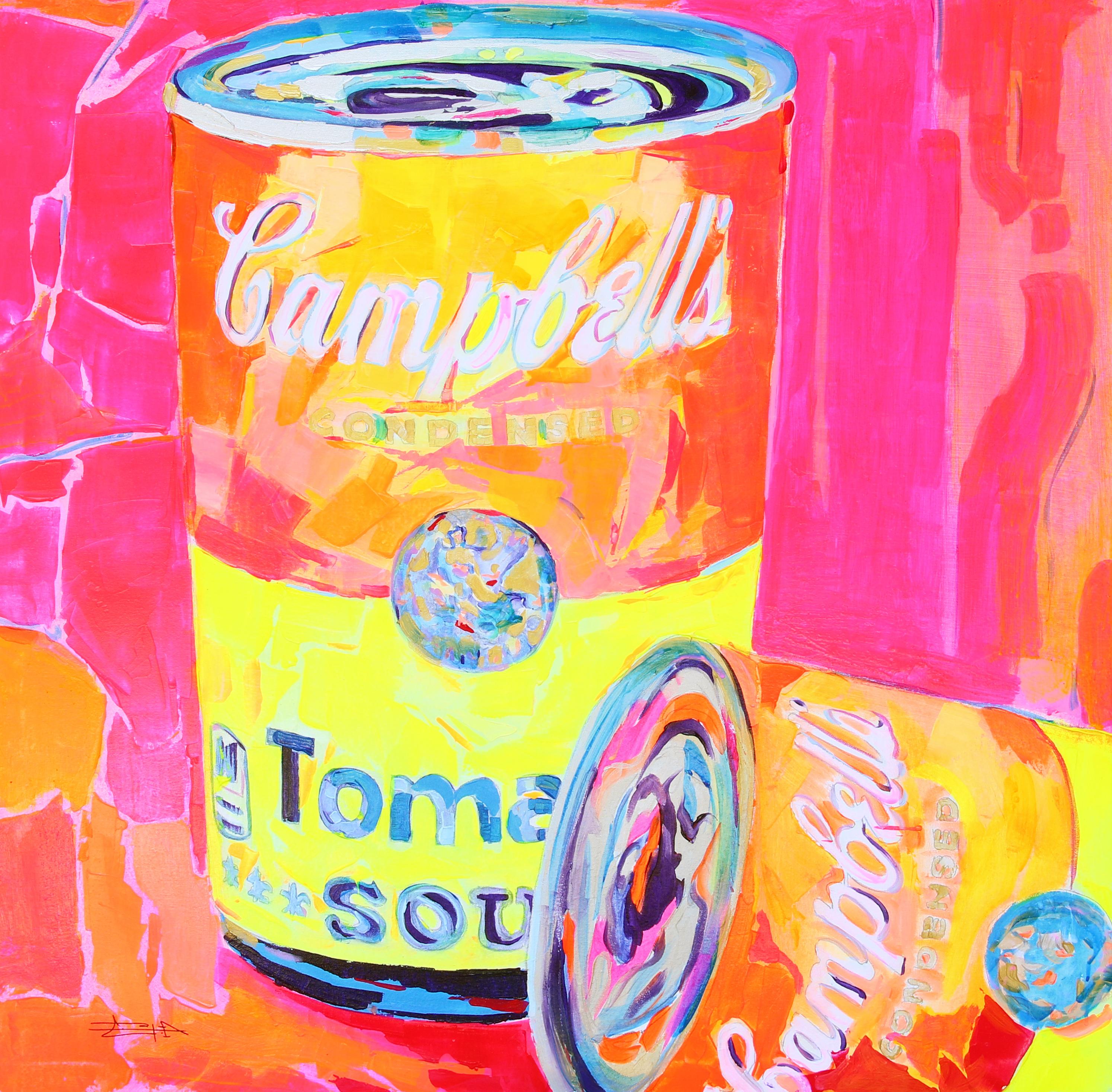 Federico Lopez Portrait Painting - Campbell's Soup Can