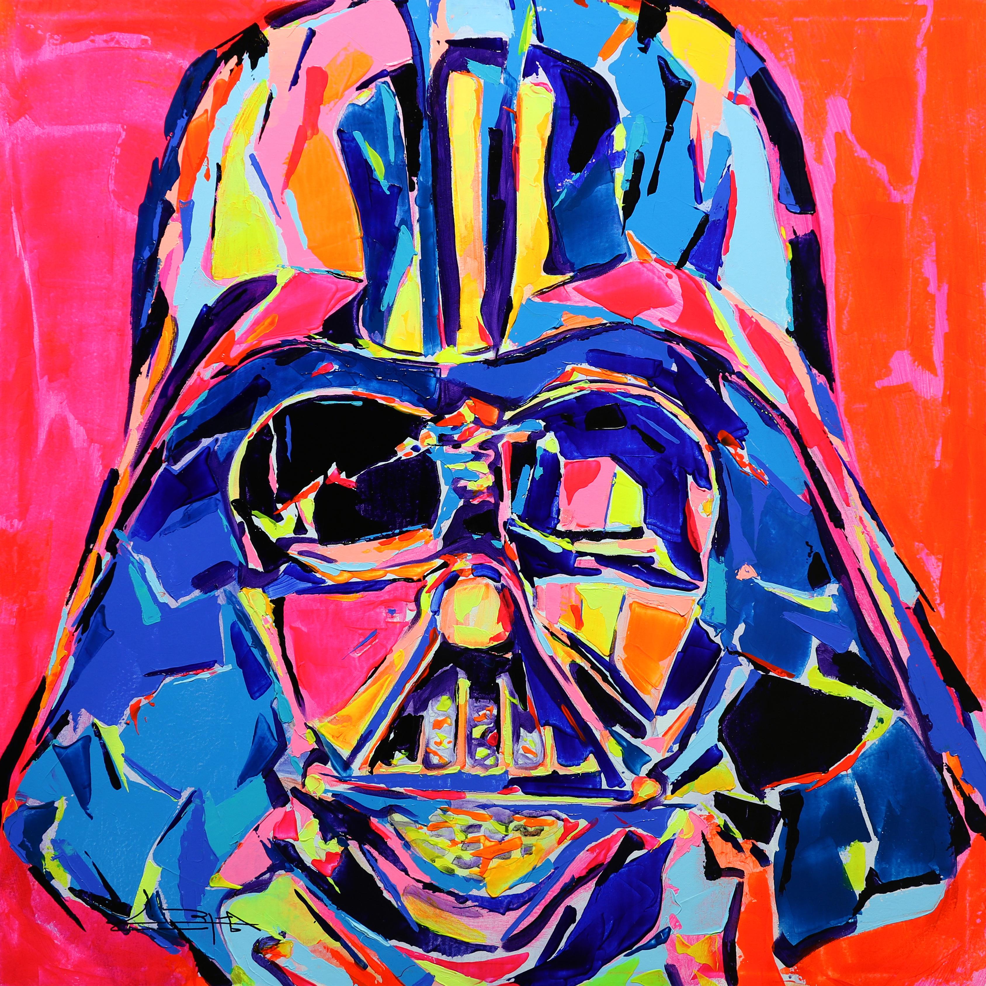 Federico Lopez Portrait Painting - Darth Vader