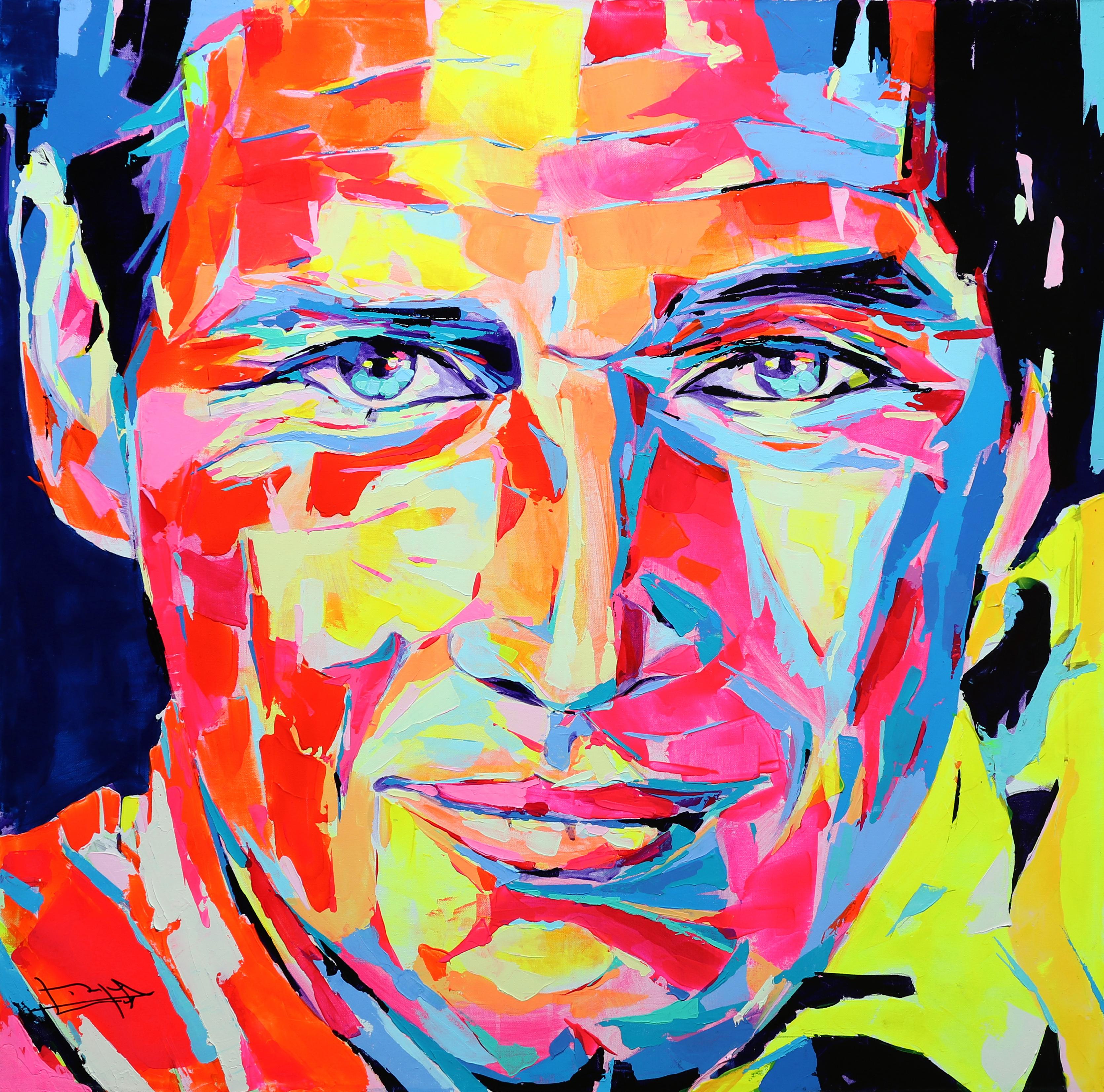Federico Lopez Still-Life Painting – Paul Newman