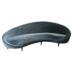 Federico Munari curved sofa 1950