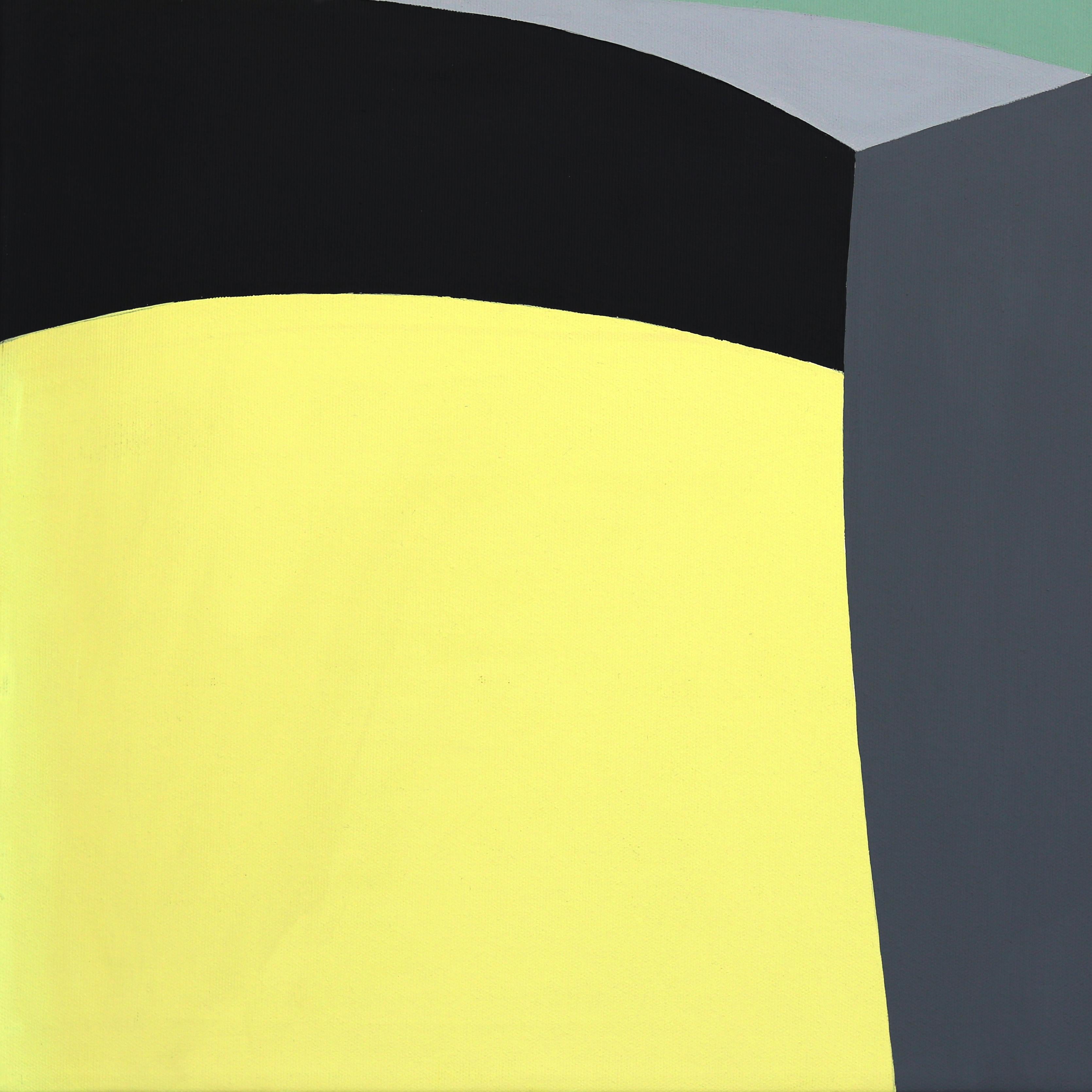 Intesa 1 - Original Abstraktes, lebhaftes, farbenfrohes, geometrisches Kunstwerk auf Leinwand 2