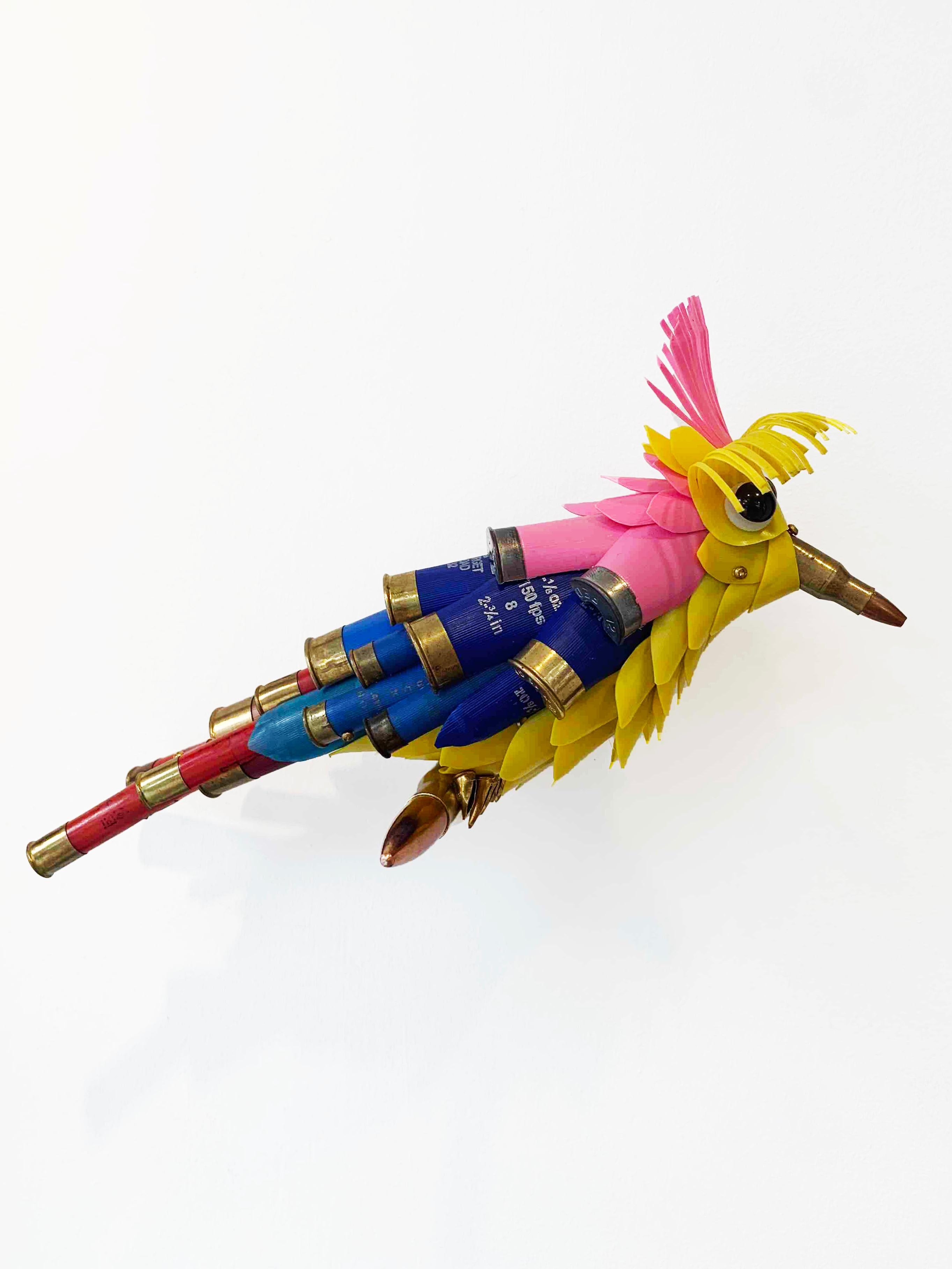 Federico Uribe Figurative Sculpture - Pajarito 2