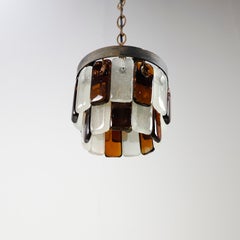 Feders Hand Blown Glass Chandelier