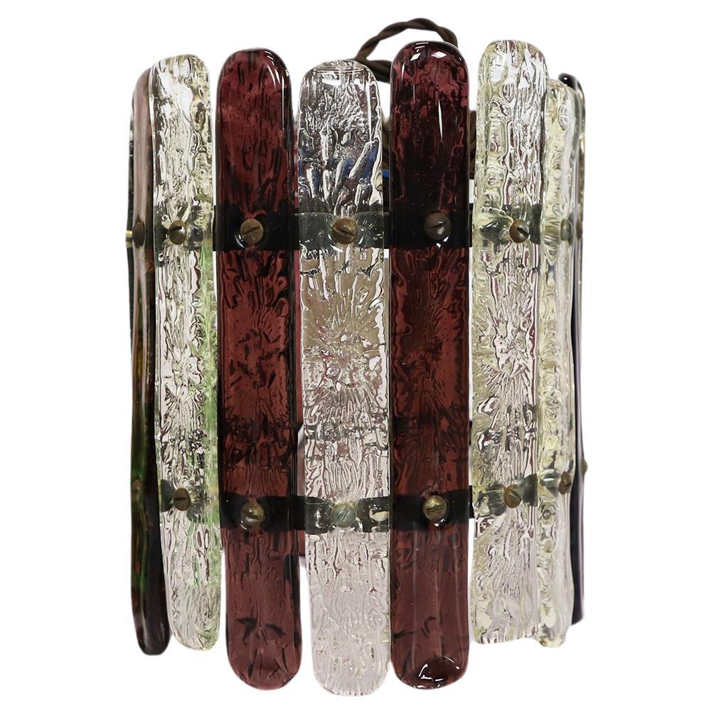 Feders Hand Blown Glass Chandelier