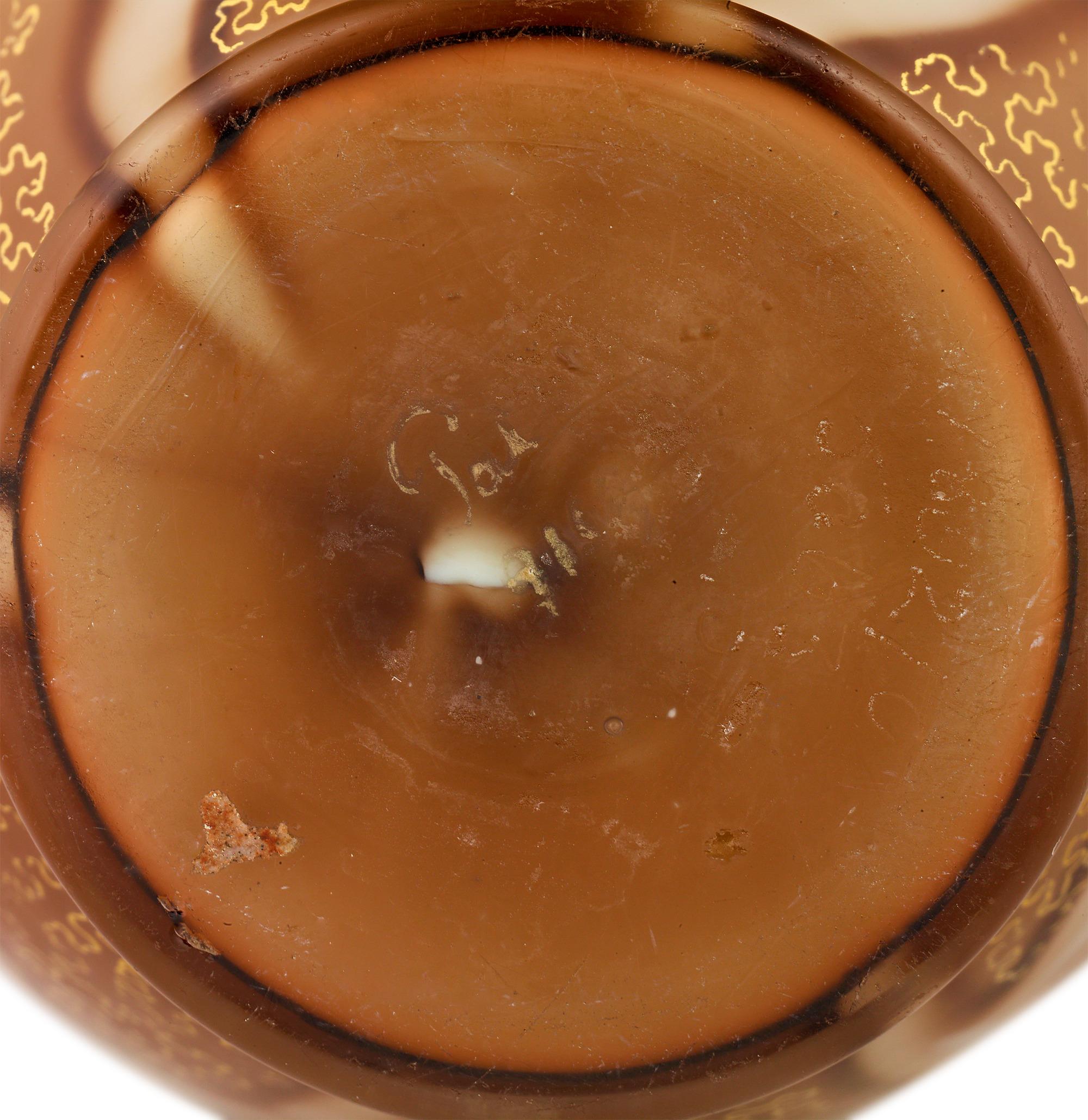 Ceco Federzeichnung Vaso Octopus di Loetz in vendita