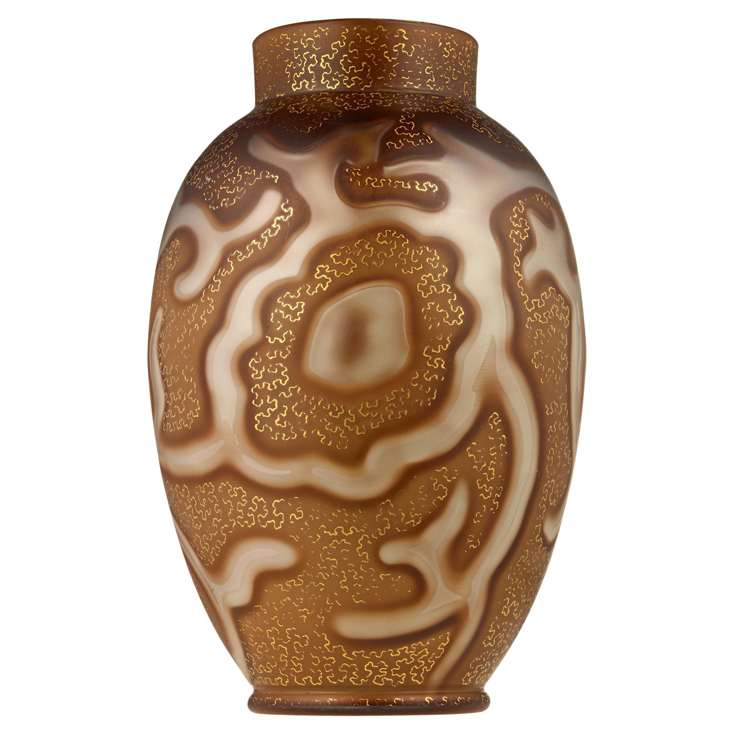 Federzeichnung Vaso Octopus di Loetz in vendita