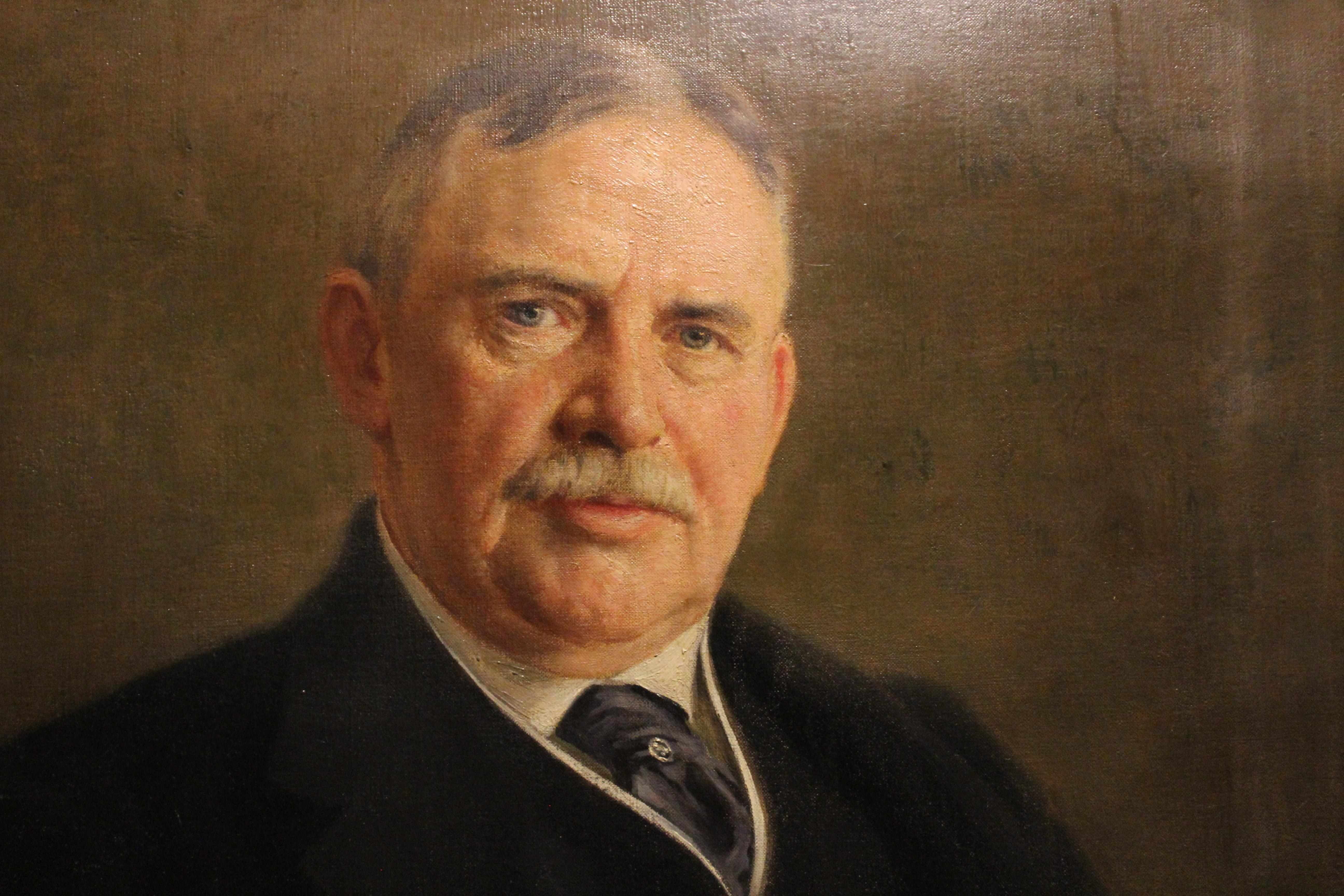 Famoso German artist Fedor Encke (1851-1936) Enorme óleo antiguo sobre lienzo en venta 6
