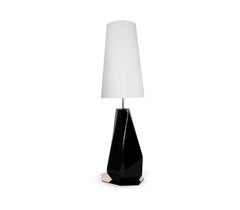 Feel Table Lamp with Silk Shade by Boca do Lobo