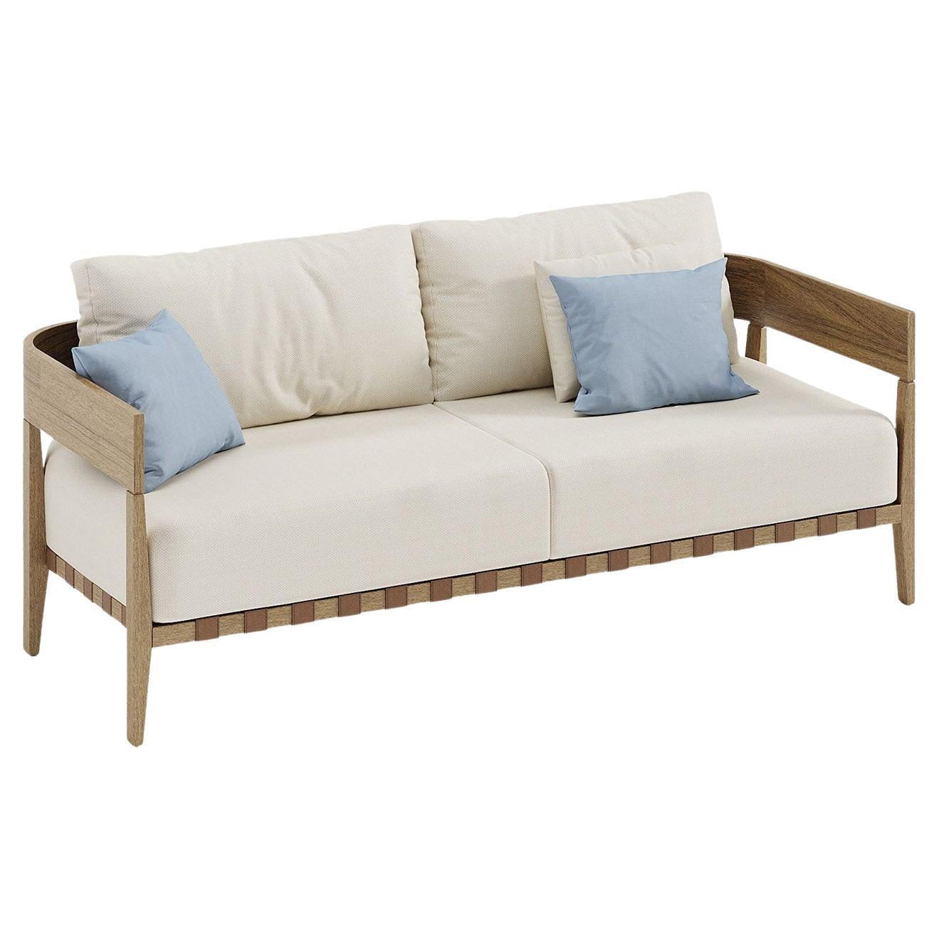 Feeling Beige Sofa by Braid Design Lab For Sale