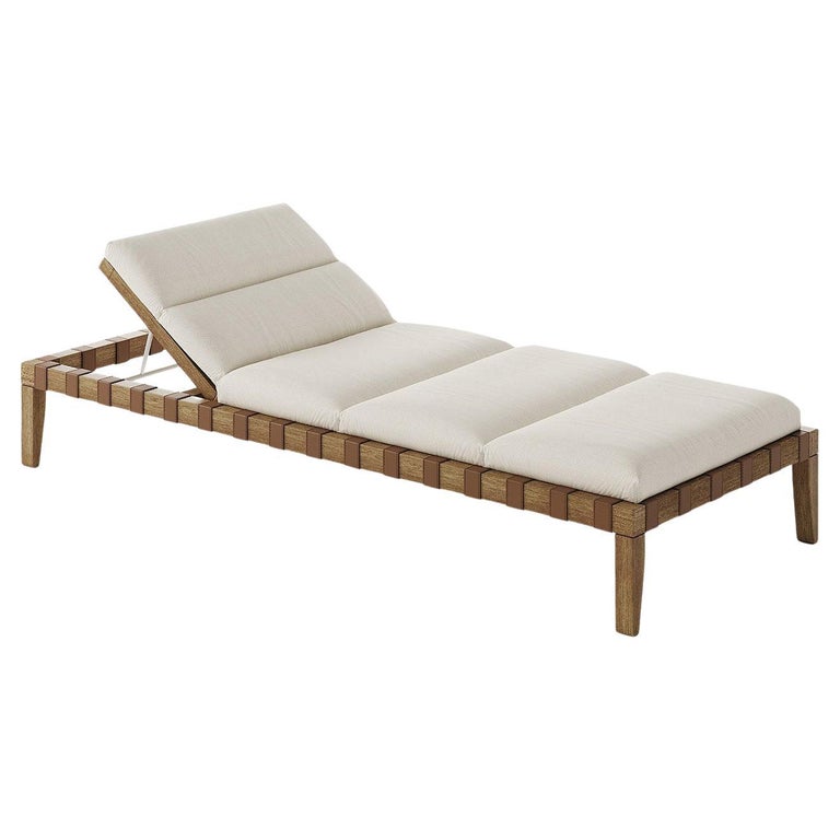 Feeling Beige Sunbed by Braid Design Lab For Sale at 1stDibs