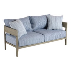 Feeling Gray Teak Outdoor Sofa