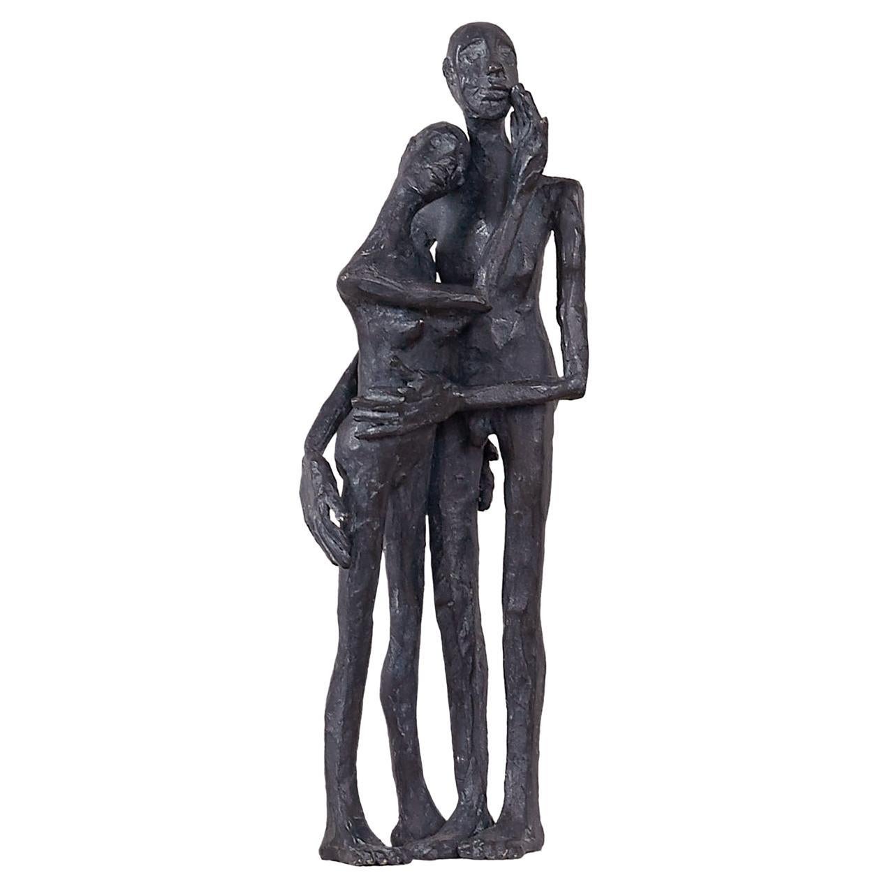 Feely Bronze Sculpture For Sale