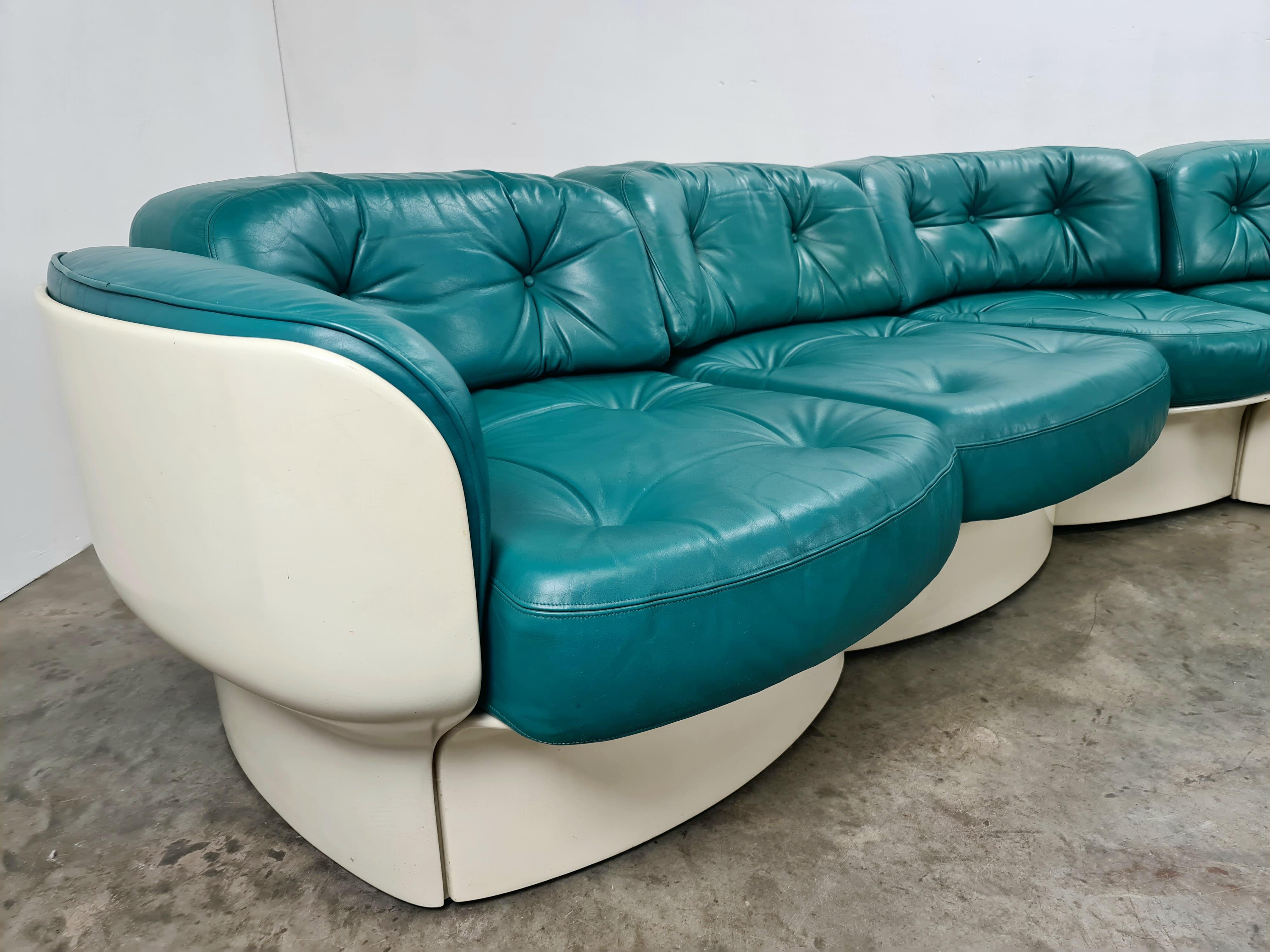 Fehlbaum Vitra Prototype Sectional Sofa Designed by Peter Ghyczy 3