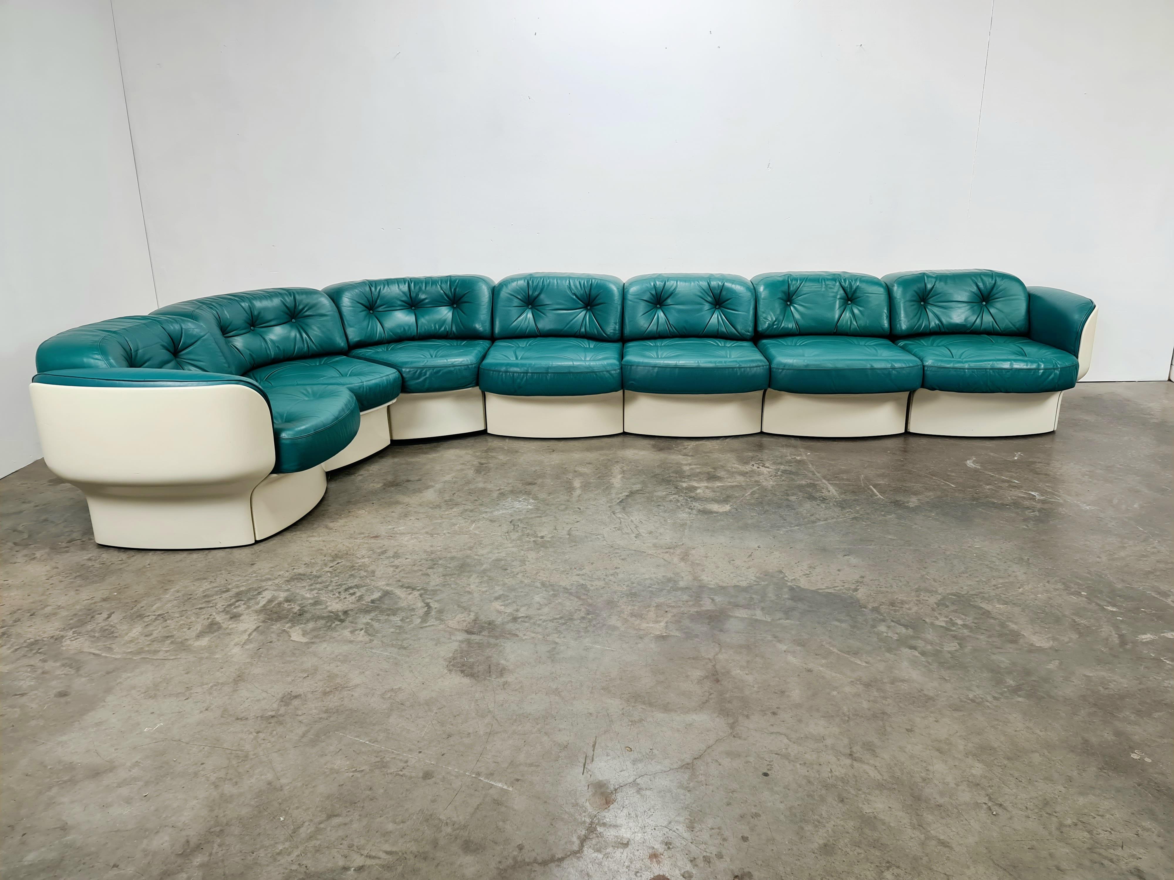 Fehlbaum Vitra Prototype Sectional Sofa Designed by Peter Ghyczy 5