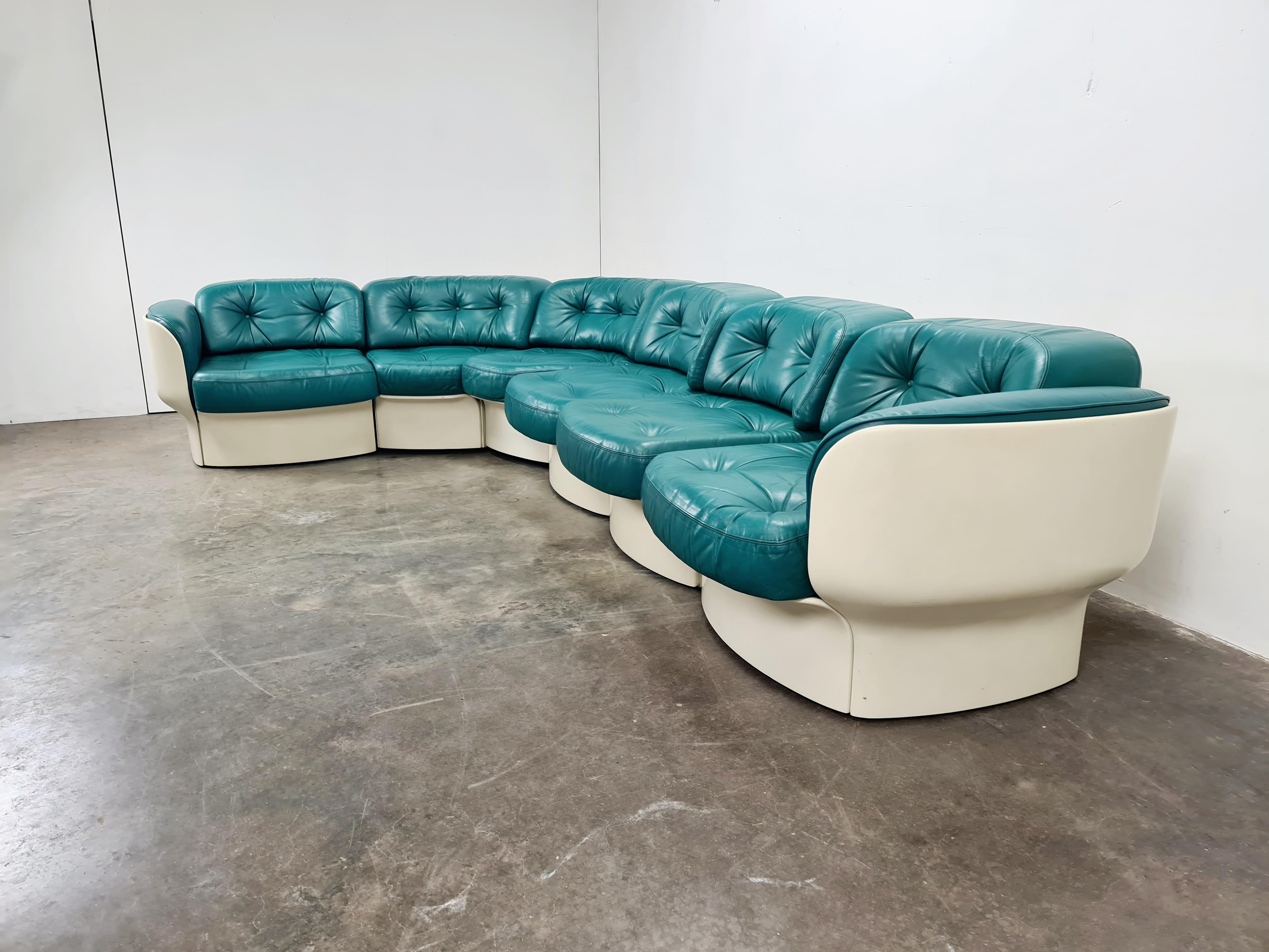 Space Age Fehlbaum Vitra Prototype Sectional Sofa Designed by Peter Ghyczy