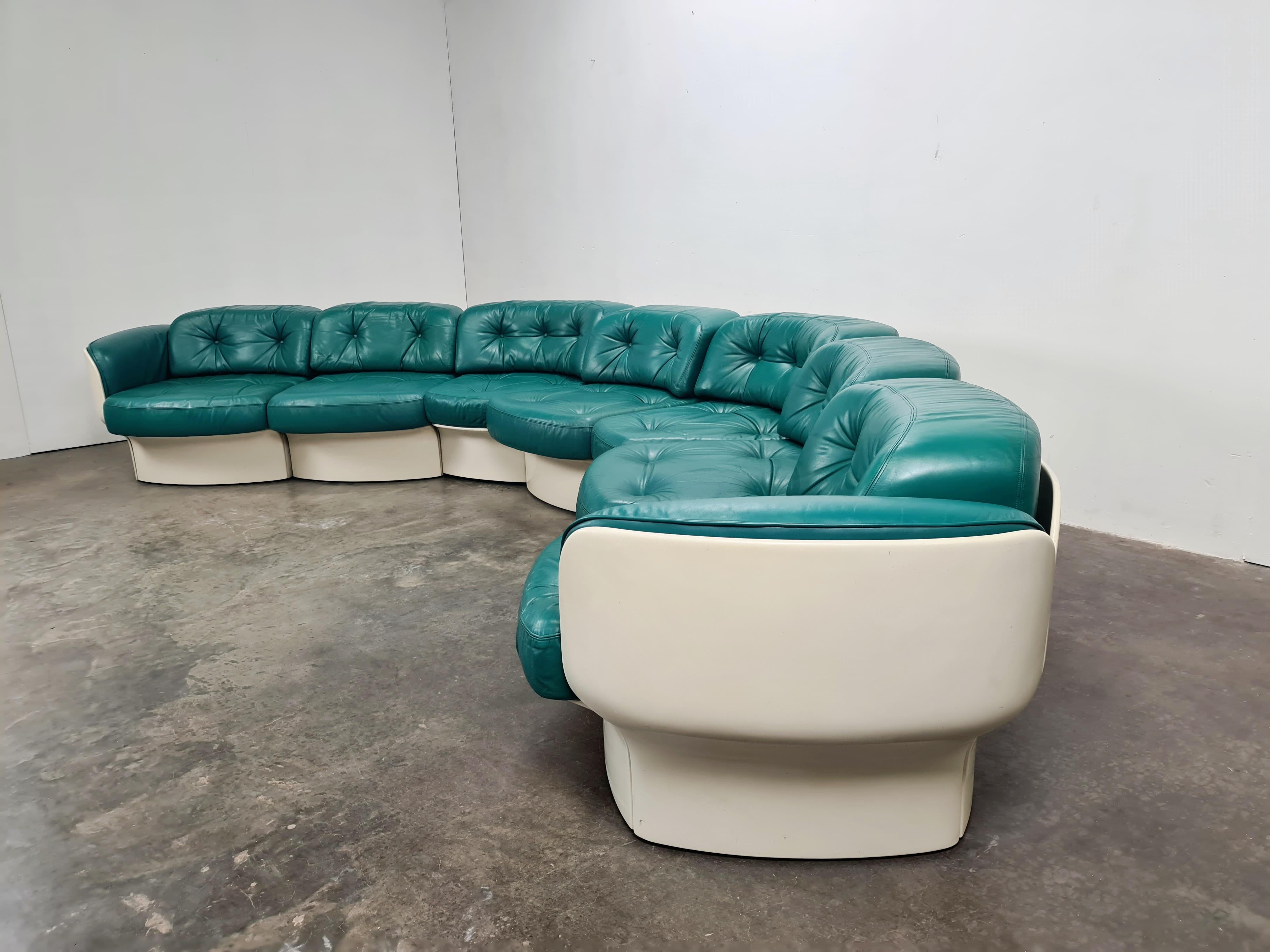 American Fehlbaum Vitra Prototype Sectional Sofa Designed by Peter Ghyczy