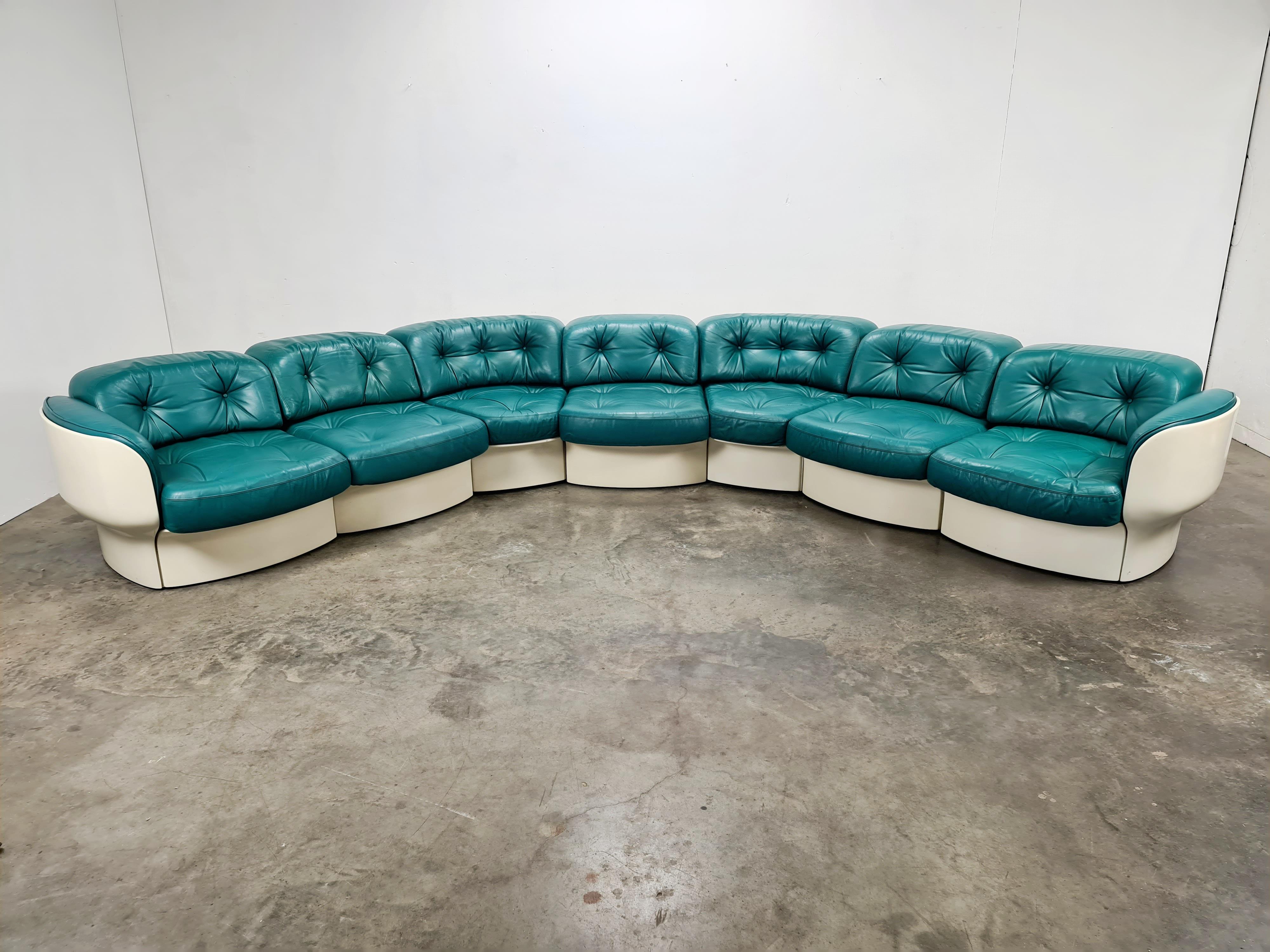 20th Century Fehlbaum Vitra Prototype Sectional Sofa Designed by Peter Ghyczy