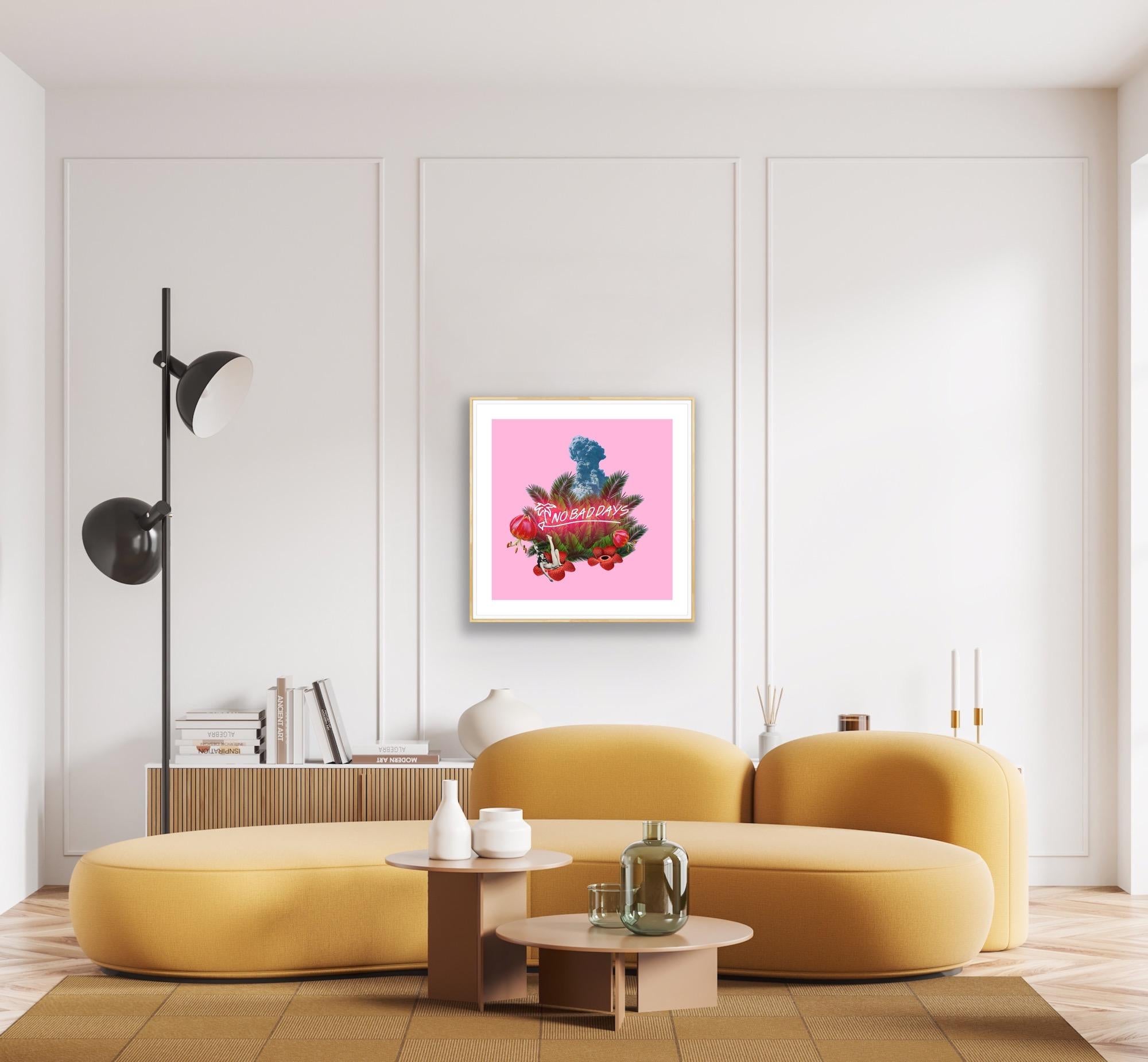No Bad Days, Limited edition print, Pop Art, Neon Lights For Sale 2