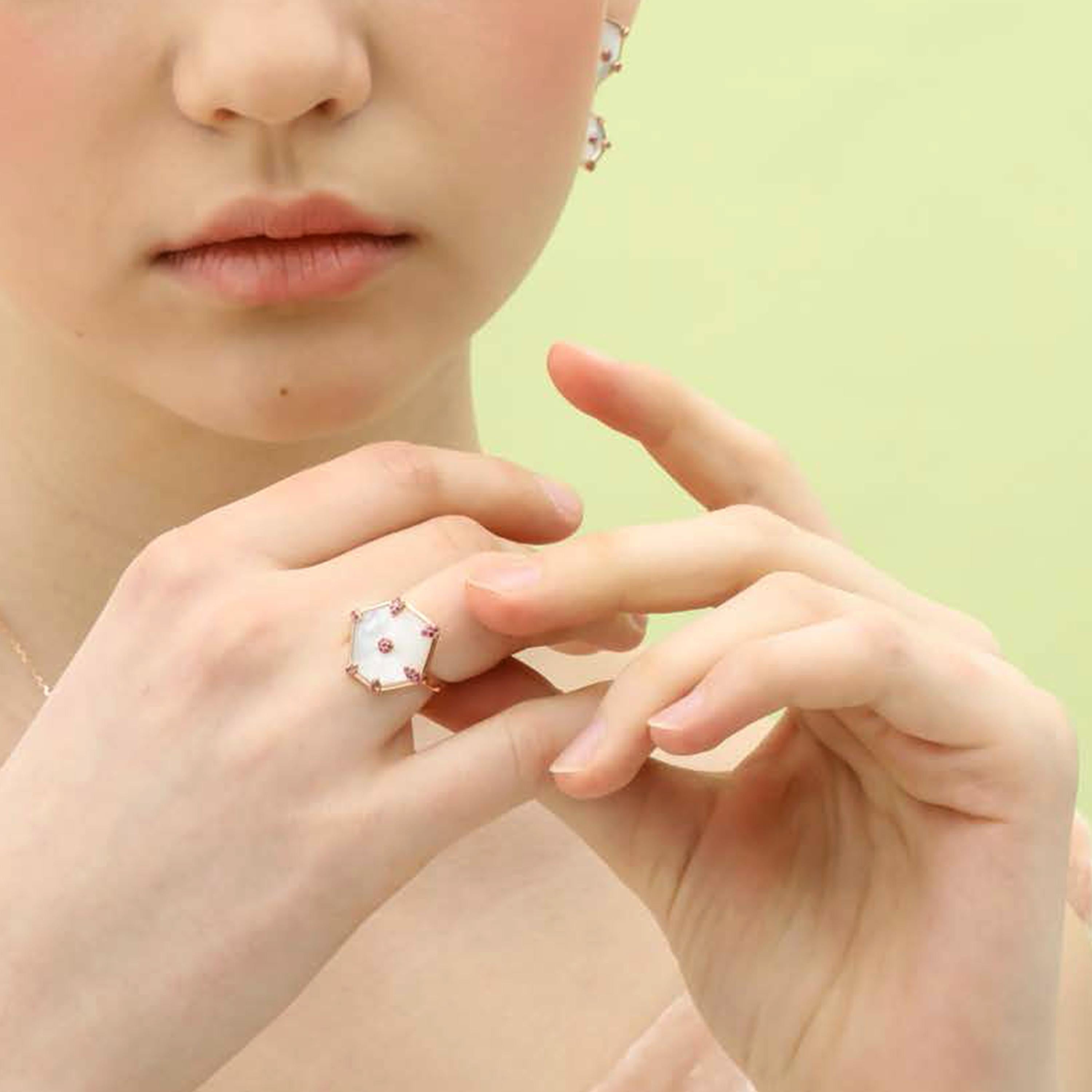white sapphire promise rings