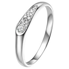 Fei Liu Diamond Platinum Wedding Ring