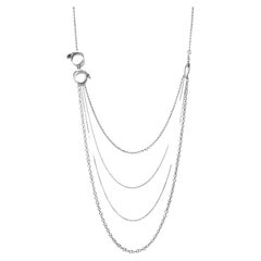 Fei Liu Multi-Layered Chain Necklace Sterling Silver