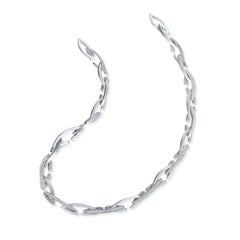 Fei Liu Personalised Cubic Zirconia Sterling Silver Necklace Bracelet