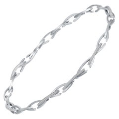 Fei Liu, collier personnalisé en argent sterling avec zirconia en forme de cube