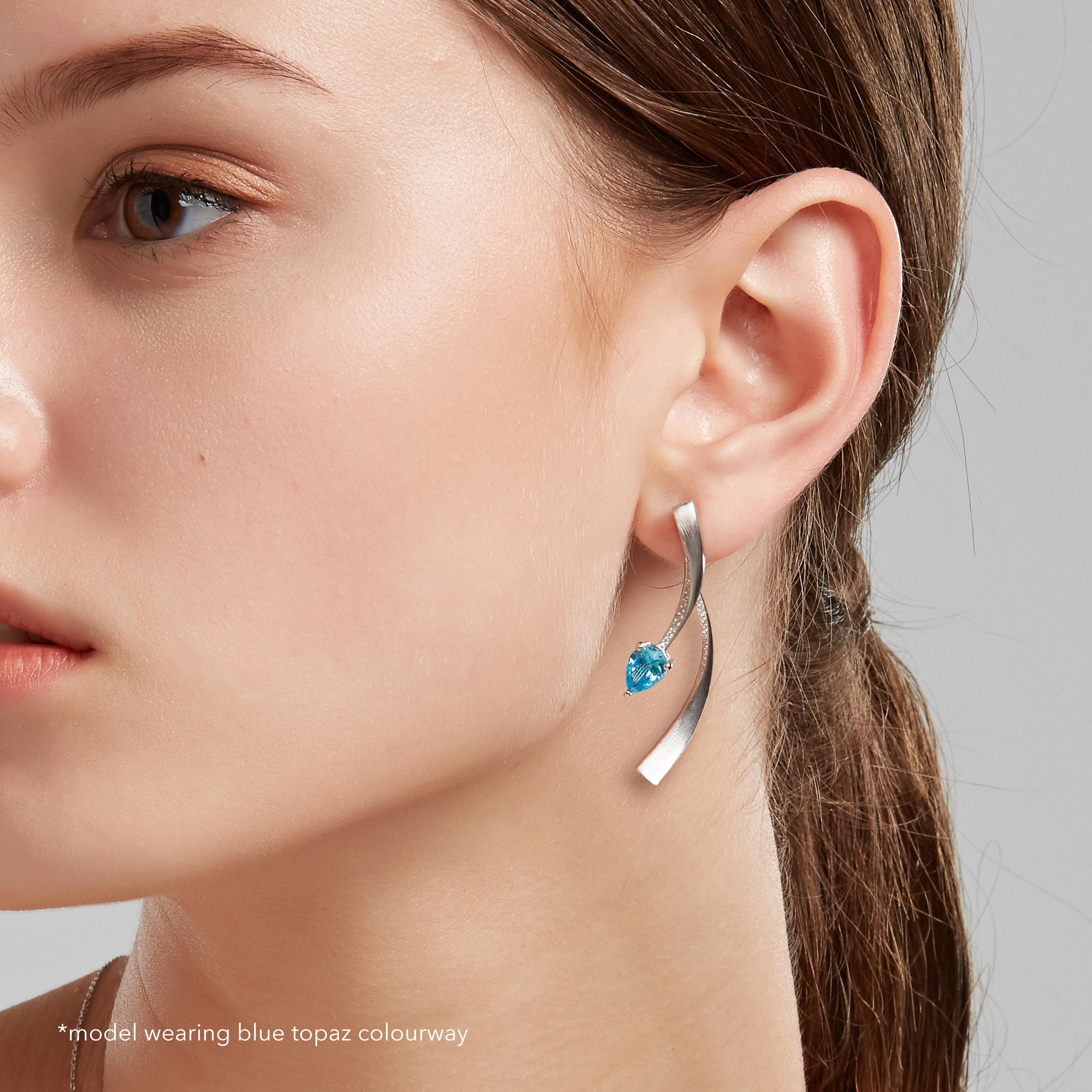 two piece earrings