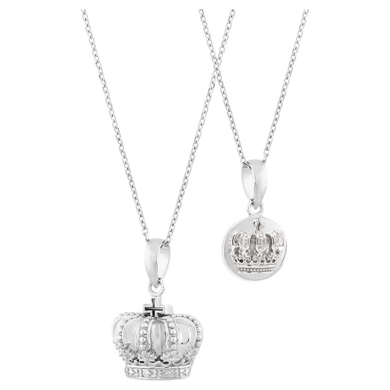 Fei Liu Queen's Platinum Jubilee 925 Silver Royal Crown Stacking