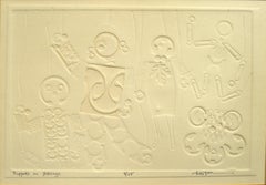 Feigen Mixed Media Superb Multi-Dimensional Wall Art Titled Puppets on Strings