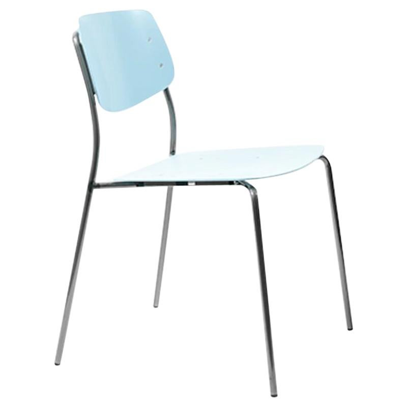Felber C18 Indoor/Outdoor Patio Chairs by Dietiker in Arik Levy Blue, in Stock