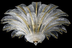 Gold Fern Flushmount by Fabio Ltd