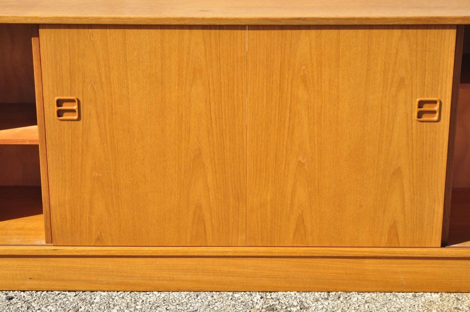 Feldballes Mobelfabrik Danish Modern Teak Record Credenza Media Cabinet 2