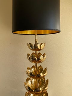 Feldman Brass Lotus Lamp