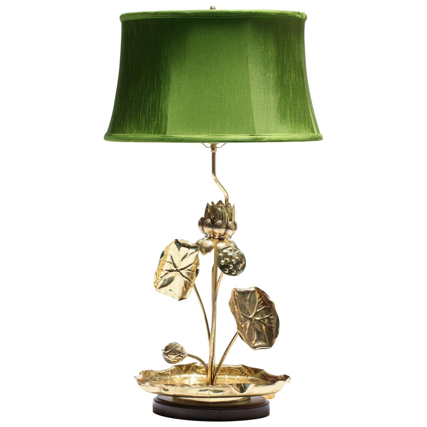 Feldman Lotus Flower Lamp in the Style of Parzinger, circa 1960