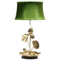 Vintage Feldman Lotus Flower Lamp in the Style of Parzinger, circa 1960