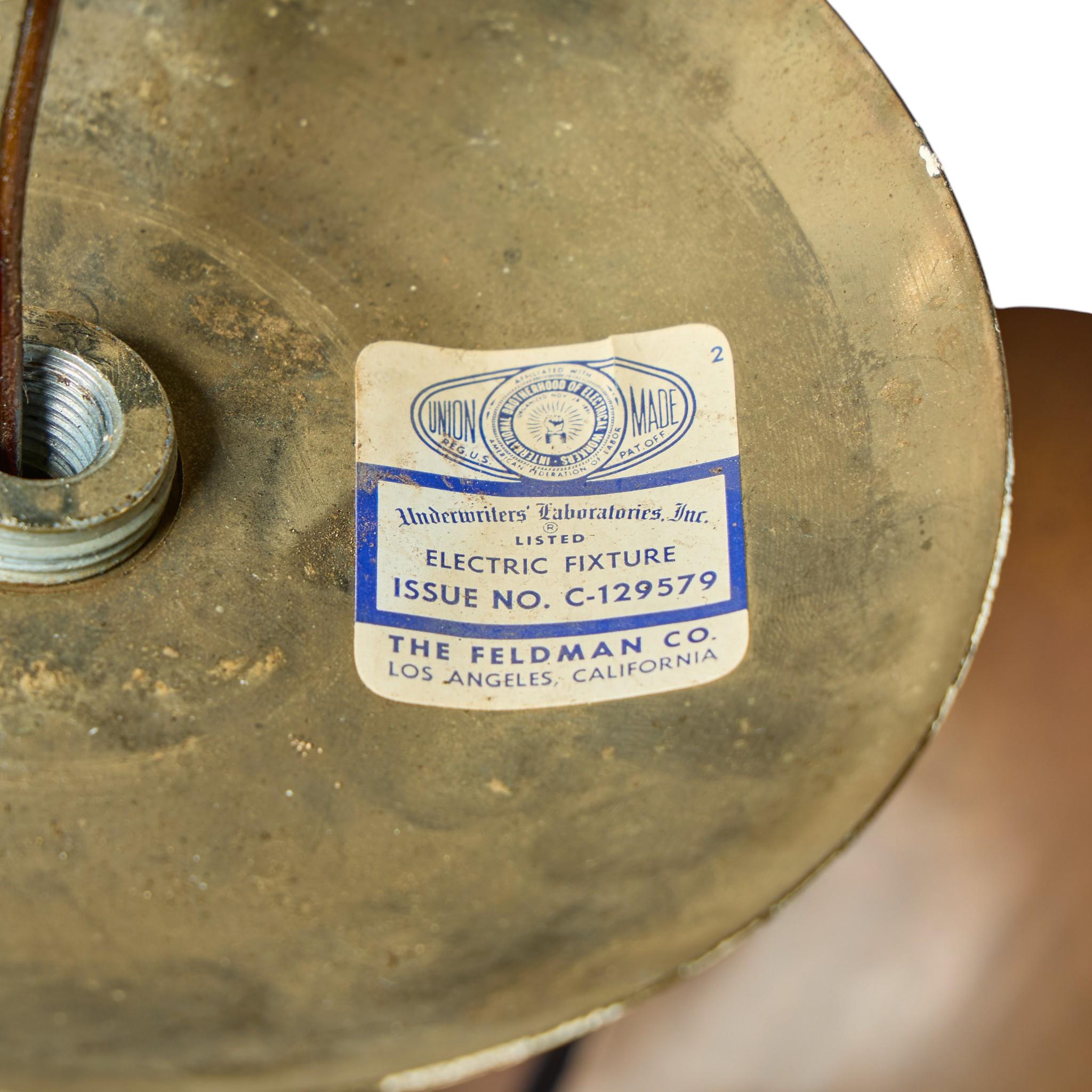 XX secolo Feldman Lotus Pendent Light Fixture in vendita