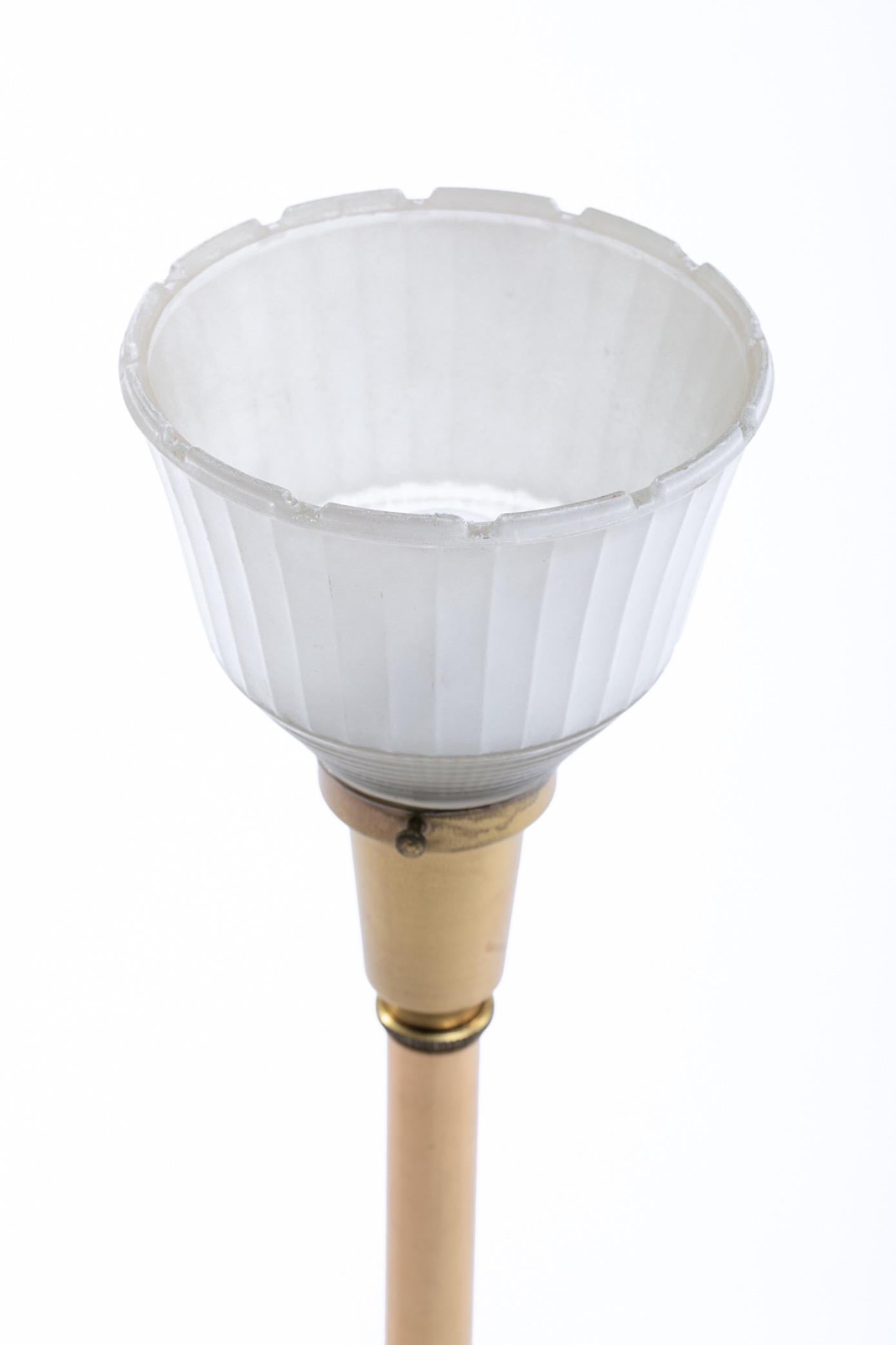 capiz shell floor lamp