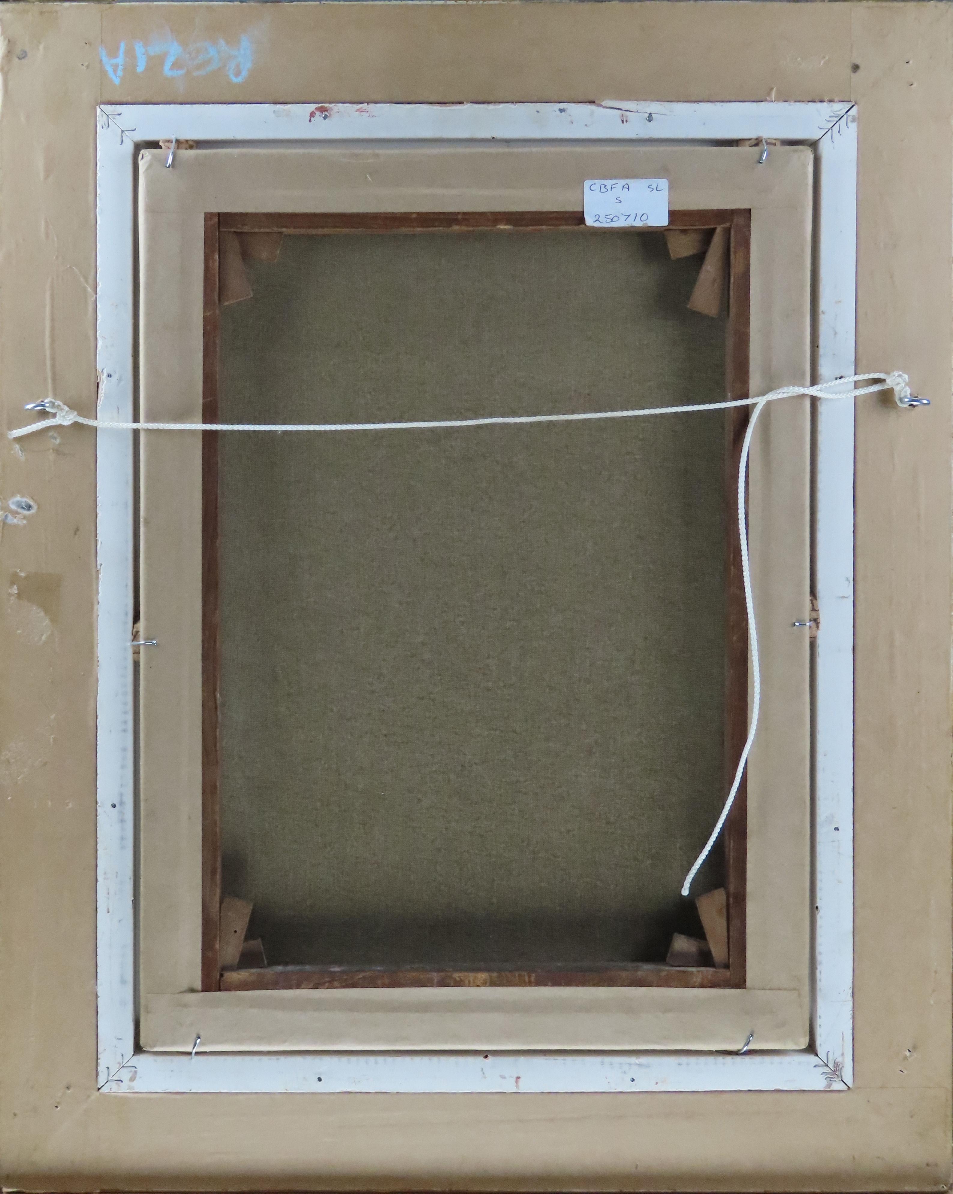 Paire de peintures à l'huile de Felice Auguste Rezia, 