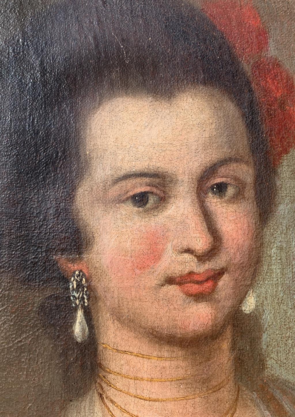 Felice Boscarati (Venise) - Peinture de figures du XVIIIe siècle - Portrait de Paesan Italie en vente 3