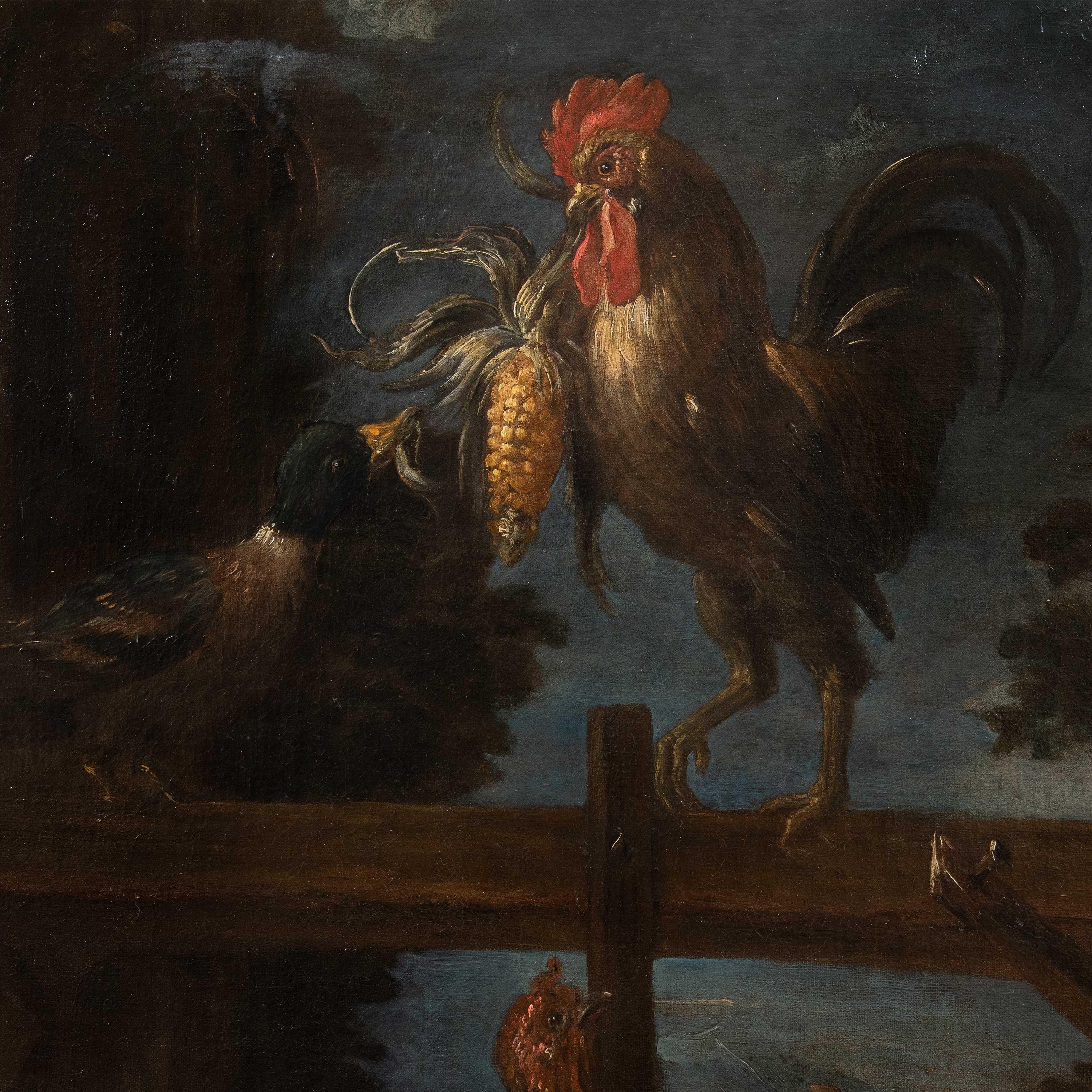 Felice Boselli (Baroque-Meister) Figurenmalerei des 18. Jahrhunderts – Stillleben im Angebot 1