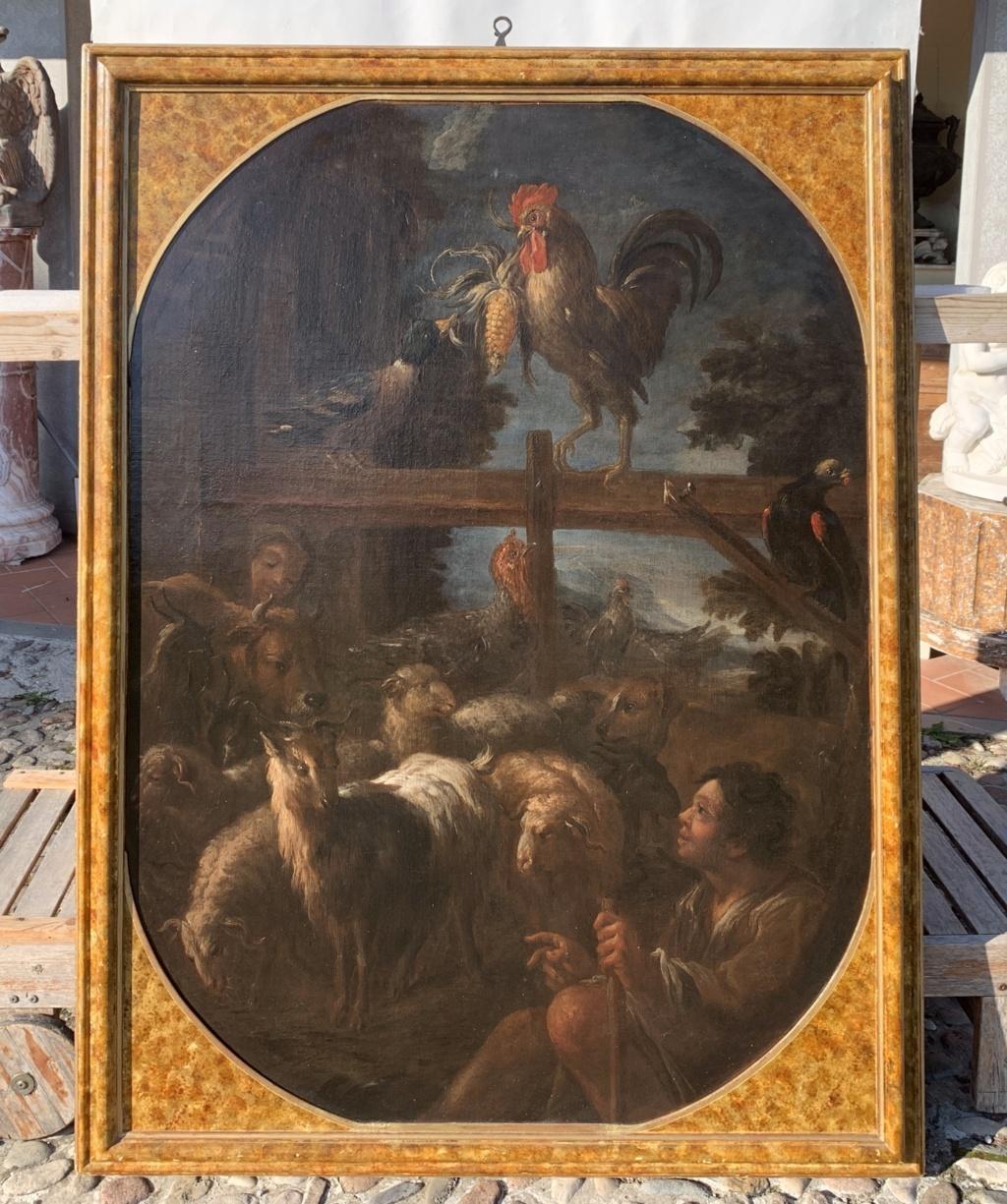 Felice Boselli (Baroque-Meister) Figurenmalerei des 18. Jahrhunderts – Stillleben  im Angebot 1