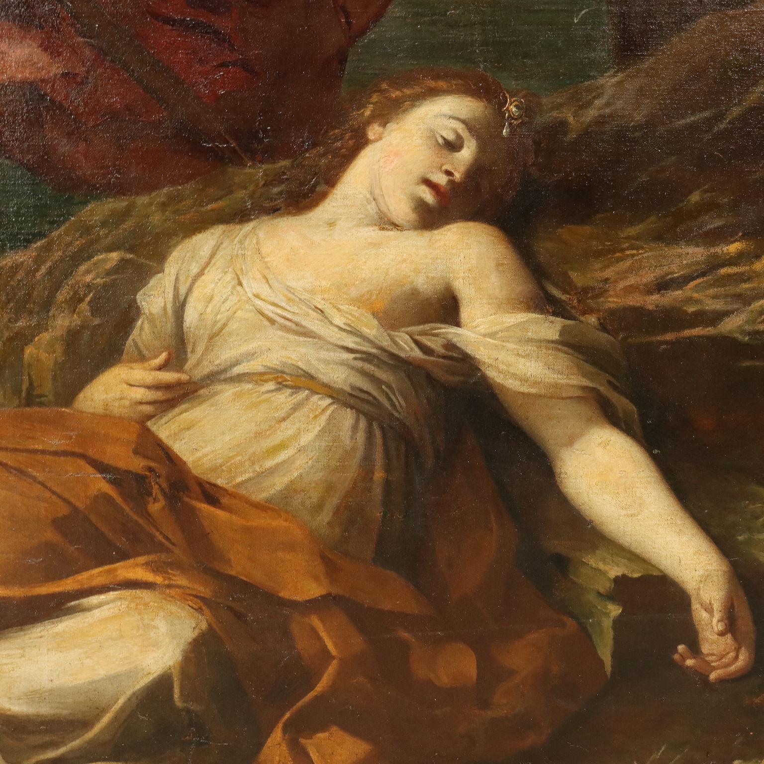 Painting Theseus abandons Ariadne, early 18th century 5