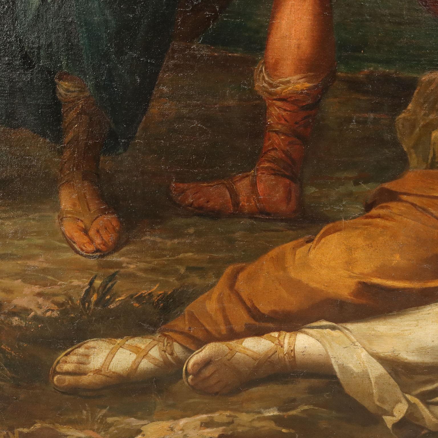 Painting Theseus abandons Ariadne, early 18th century 6