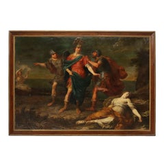 Painting Theseus abandons Ariadne, early 18th century