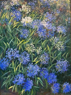 African Lily, Painting, Oil on Canvas