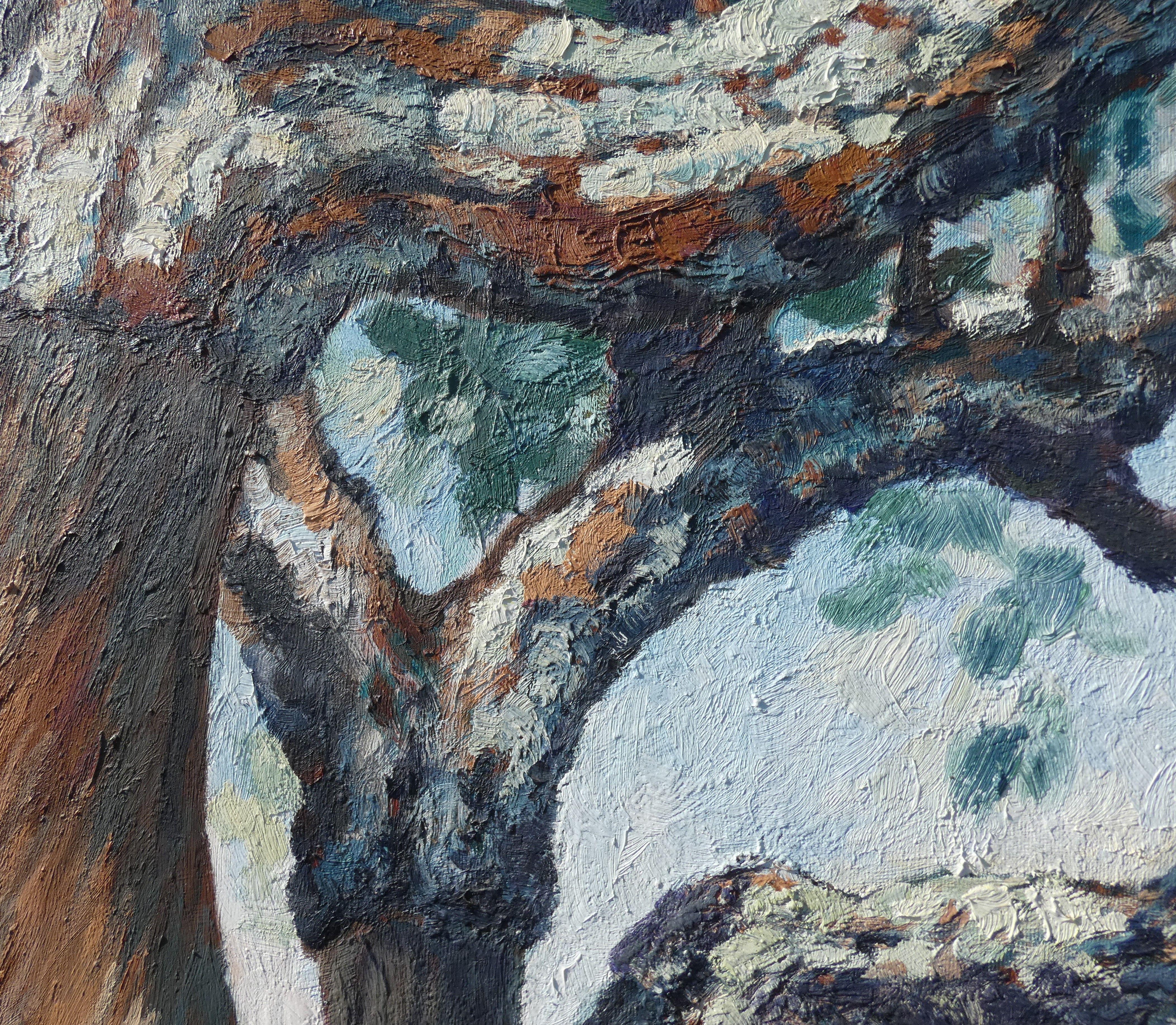 Corktree II, Pittura, Olio su tela in vendita 1