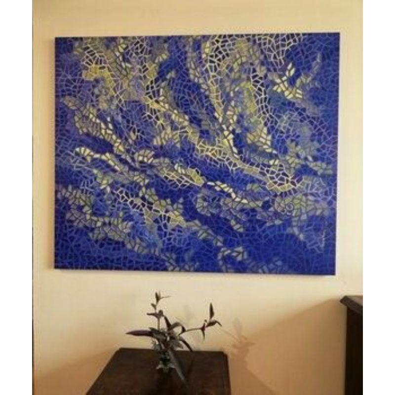 My art is about vibrant and strong colors. Intuitive composition, oil on canvas :: Painting :: Abstract :: This piece comes with an official certificate of authenticity signed by the artist :: Ready to Hang: Yes :: Signed: Yes :: Signature Location: